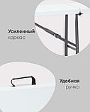 Скамейка Stool Group складная Кейт 180, стальной каркас, сиденье пластик, полиэтилен высокой плотности HDPE, фото 5