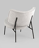 Кресло Stool Group Кресло District Lounge букле светло-серый, фото 8
