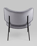 Кресло Stool Group Кресло District Lounge велюр серый, фото 7