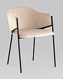 Стул Stool Group Стул Brace велюр молочный, фото 2