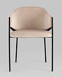 Стул Stool Group Стул Brace велюр молочный, фото 3
