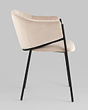Стул Stool Group Стул Brace велюр молочный, фото 4