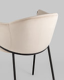 Стул Stool Group Стул Brace велюр молочный, фото 5