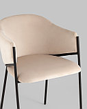 Стул Stool Group Стул Brace велюр молочный, фото 6