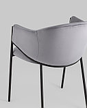 Стул Stool Group Стул Brace велюр серый, фото 7