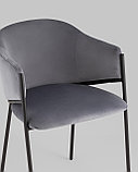 Стул Stool Group Стул Brace велюр серый, фото 8