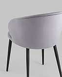 Стул Stool Group Стул Lastura велюр серый, фото 7
