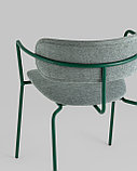 Стул Stool Group Стул Дженни букле бежевый каркас бежево-серый матовый, фото 6