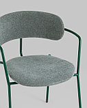 Стул Stool Group Стул Дженни букле бежевый каркас бежево-серый матовый, фото 7