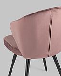 Стул Stool Group Танго велюр пыльно-розовый, фото 7