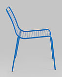 Стул Stool Group Дели металл голубой, фото 3
