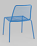Стул Stool Group Дели металл голубой, фото 5