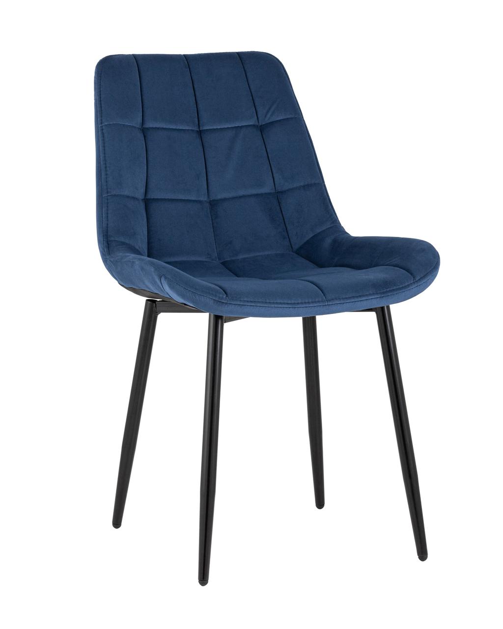 Стул Stool Group Флекс велюр синий