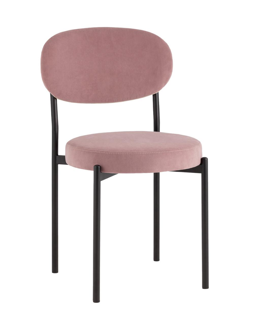 Стул Stool Group Бриф SN велюр пыльно-розовый