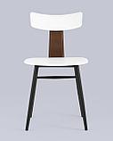 Стул Stool Group обеденный ANT пластиковый белый вставки экокожа, фото 6