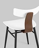 Стул Stool Group обеденный ANT пластиковый белый вставки экокожа, фото 9