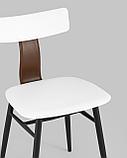 Стул Stool Group обеденный ANT пластиковый белый вставки экокожа, фото 10