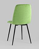 Стул Stool Group Oliver велюр травяной ножки металл черные, фото 8