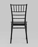 Стул Stool Group Chiavari (Кьявари) пластик черный обеденный для кухни, фото 9