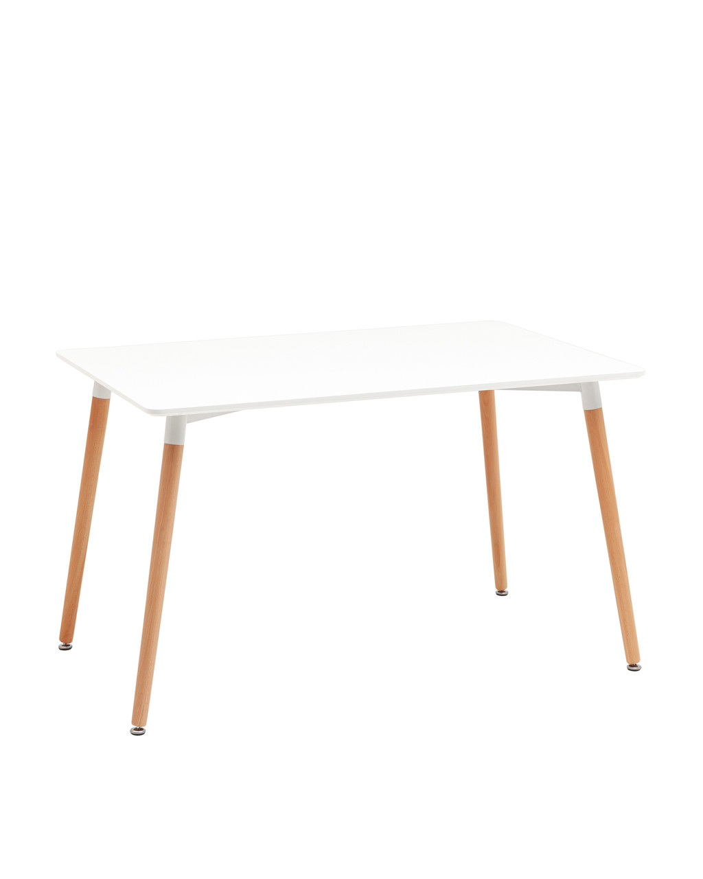 Стол обеденный Stool Group OSLO 120*80 белый на дер. ножках