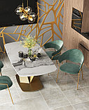 Обеденный стол Stool Group Аврора, 180*90, светлая керамика, фото 5
