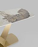 Обеденный стол Stool Group Аврора, 180*90, светлая керамика, фото 9