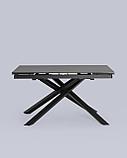 Обеденный стол Stool Group Альянс раскладной 140-200*90 темная керамика, фото 6
