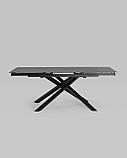 Обеденный стол Stool Group Альянс раскладной 140-200*90 темная керамика, фото 7