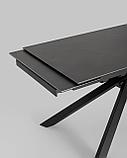 Обеденный стол Stool Group Альянс раскладной 140-200*90 темная керамика, фото 9