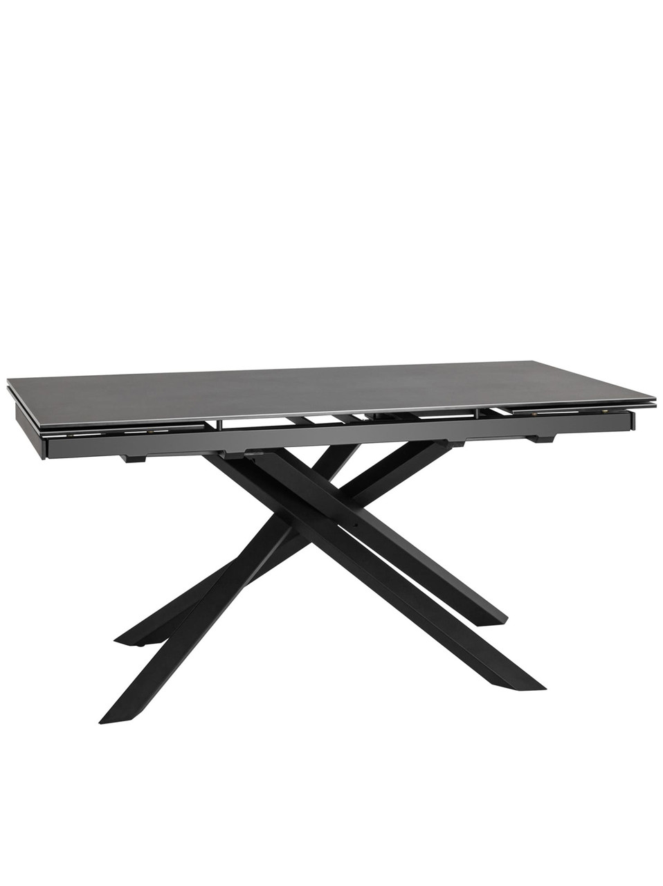Обеденный стол Stool Group Альянс раскладной 160-240*90 темная керамика