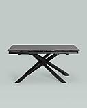 Обеденный стол Stool Group Альянс раскладной 160-240*90 темная керамика, фото 3