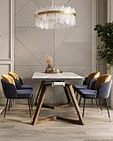 Обеденный стол Stool Group Артизан раскладной 140-200*85 керамика, фото 3