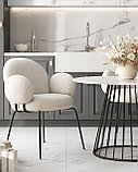 Кресло Stool Group Nina белый, фото 3