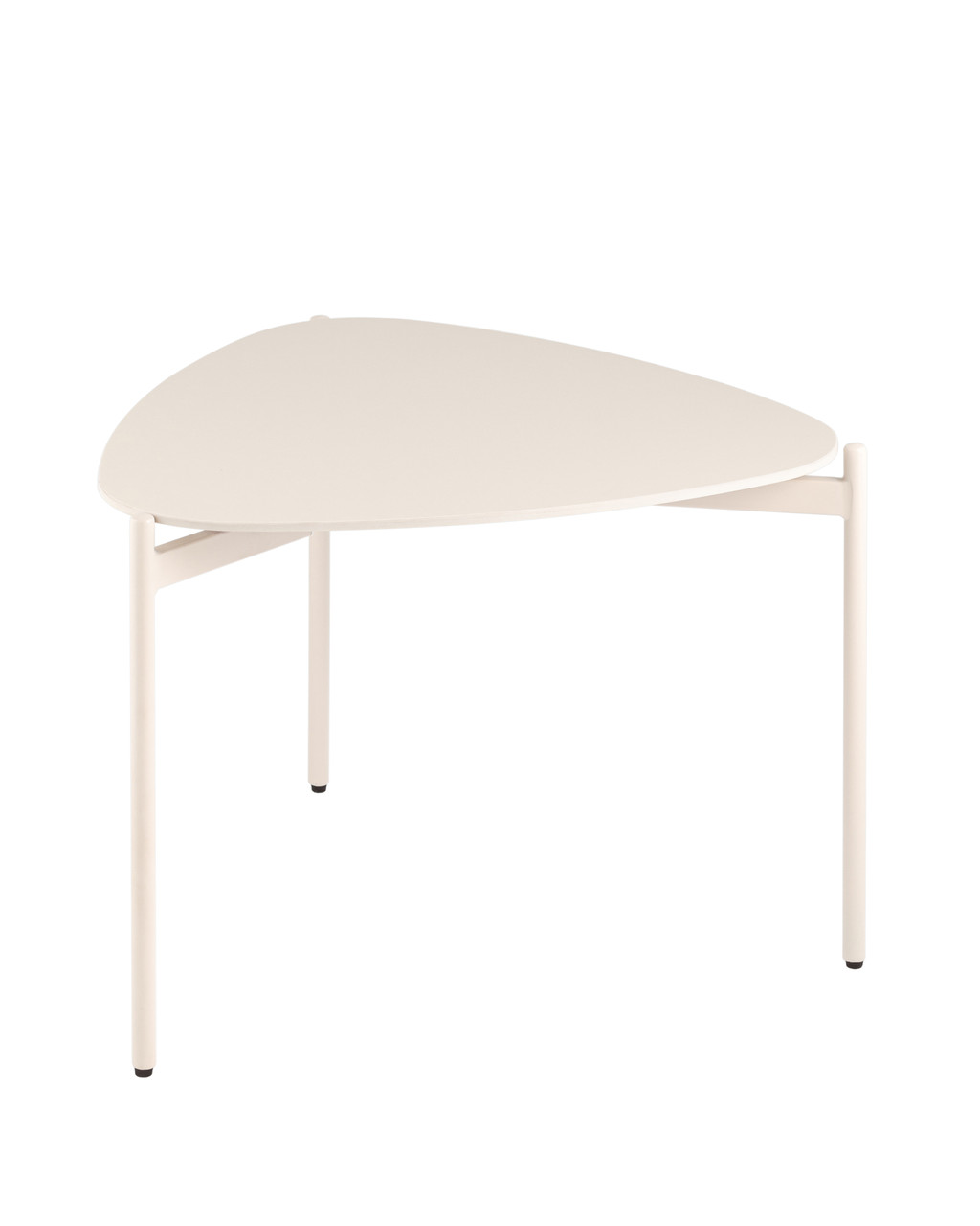 Журнальный столик Stool Group Erida керамика кремовый