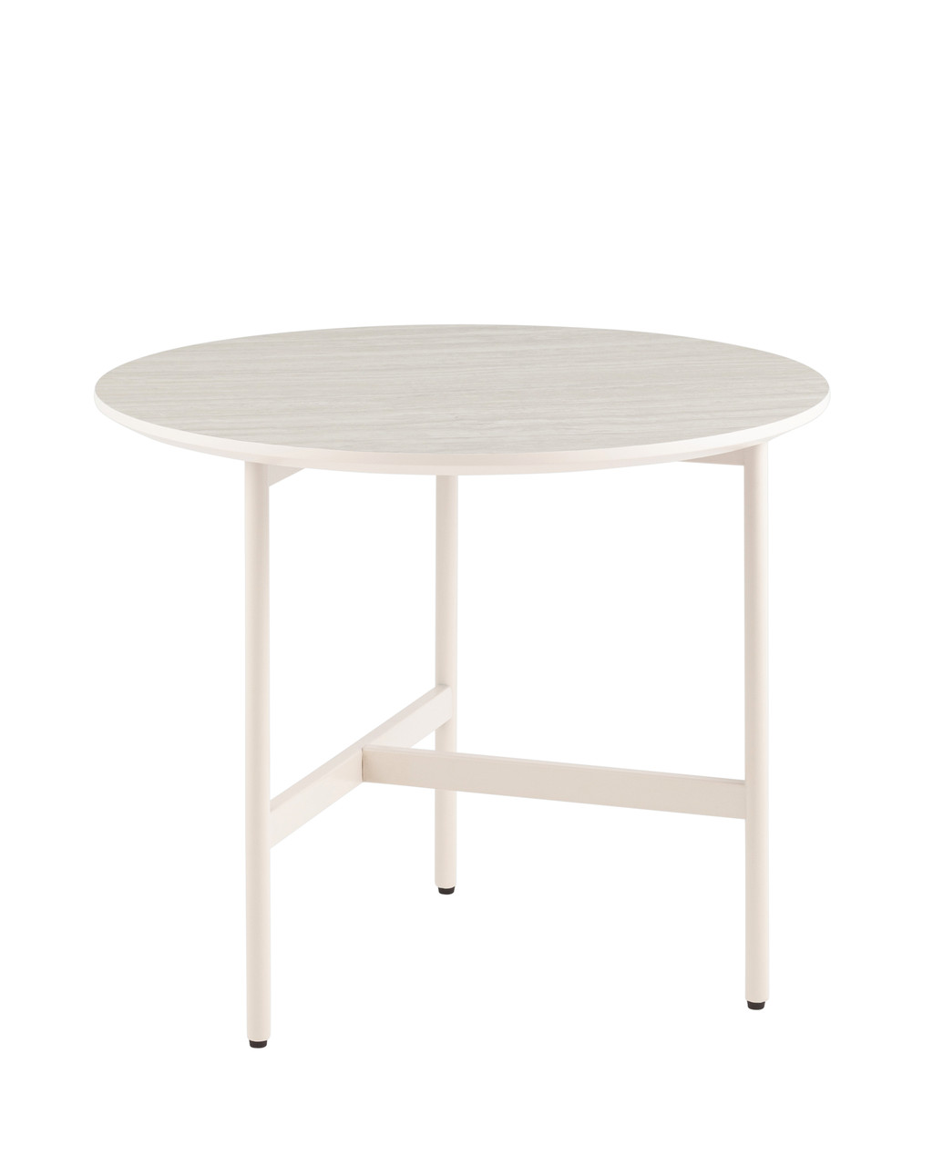 Журнальный столик Stool Group Make кремовый 60х60х50см