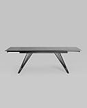 Обеденный стол Stool Group Пандора, раскладной, 160-240*90, темная керамика, фото 7