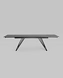 Обеденный стол Stool Group Пандора, раскладной, 180-280*90, темная керамика, фото 7