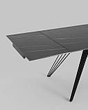 Обеденный стол Stool Group Пандора, раскладной, 180-280*90, темная керамика, фото 9