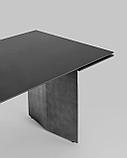 Обеденный стол Stool Group Селин раскладной, 160-240*90, темная керамика, фото 6