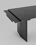 Обеденный стол Stool Group Селин раскладной, 160-240*90, темная керамика, фото 7