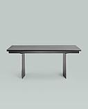 Обеденный стол Stool Group Селин раскладной, 180-260*90, темная керамика, фото 4
