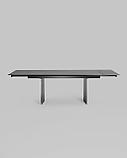 Обеденный стол Stool Group Селин раскладной, 180-260*90, темная керамика, фото 5