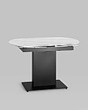 Обеденный стол Stool Group Хлоя раскладной, 120-180*90, светлая керамика, фото 2