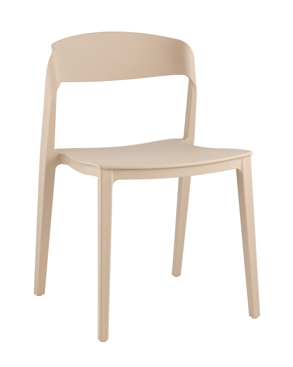 Стул Stool Group Moris пластик бежевый