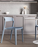 Стул Stool Group Moris пластик голубой, фото 2