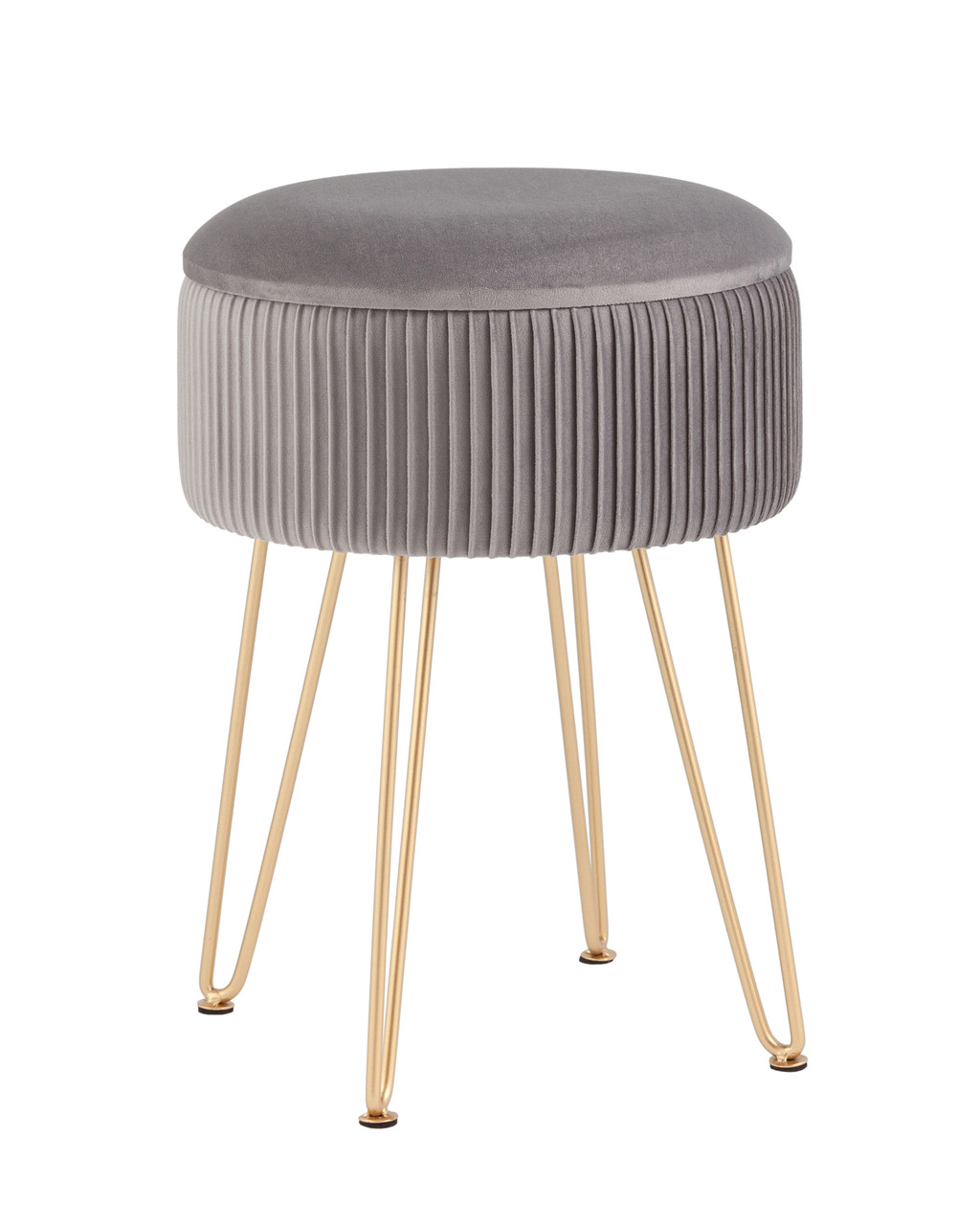 Пуф Stool Group Астор серый