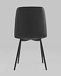 Стул Stool Group для кухни Oliver экокожа черный ножки металл черные, фото 9