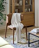 Стул Stool Group Арманд экокожа коричневый обеденный ножки металл черный, фото 3