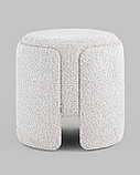 Пуф Stool Group Taks букле светло-серый, фото 4