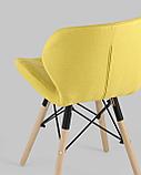 Стул Stool Group Бон рогожка желтый, фото 7